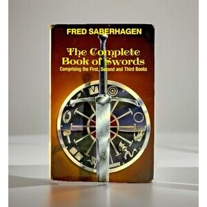 The Complete Book of Swords by Fred Saberhagen Vintage Nelson Doubleday Hardback